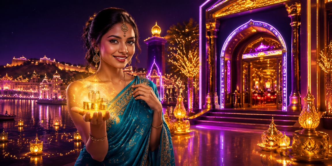 Evening casino entertainment scene in Jaipur